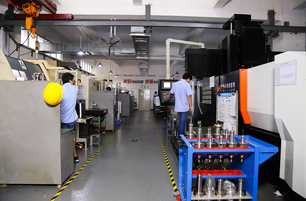 Precision CNC Machining Workshop for Stainless Steel Components