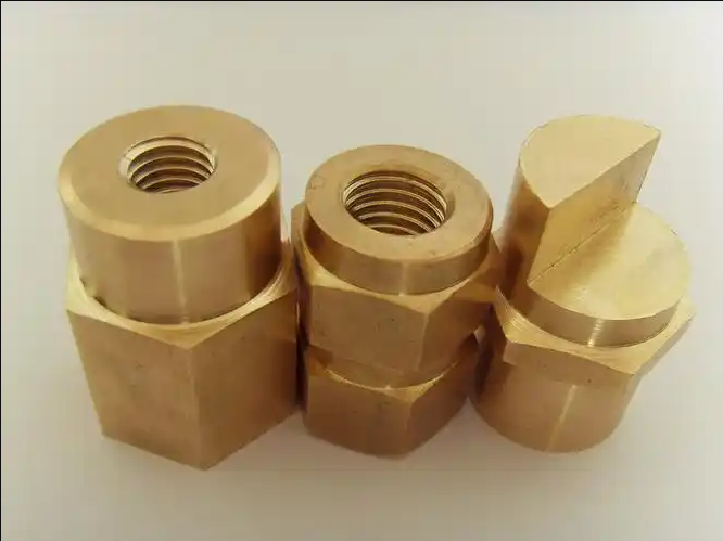 Brass CNC Machined Nuts