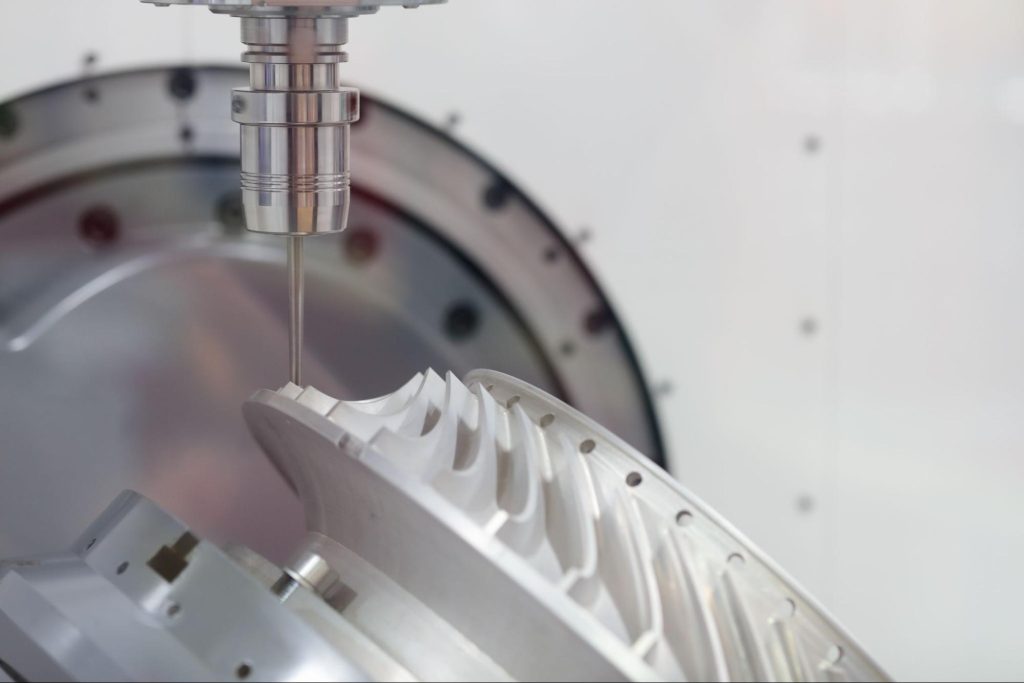 Photos of 5-axis CNC machined products