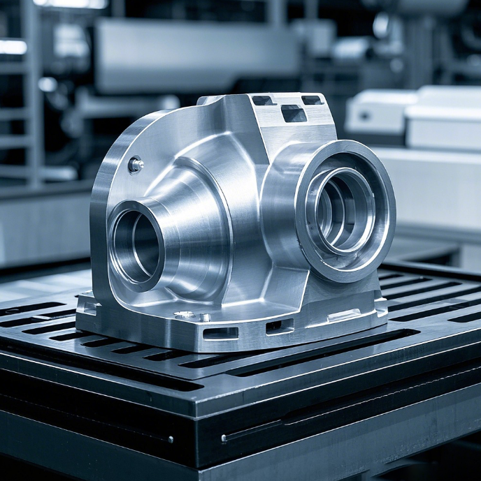 5-osiowe frezowanie CNC Produkcja części ze stopu aluminium