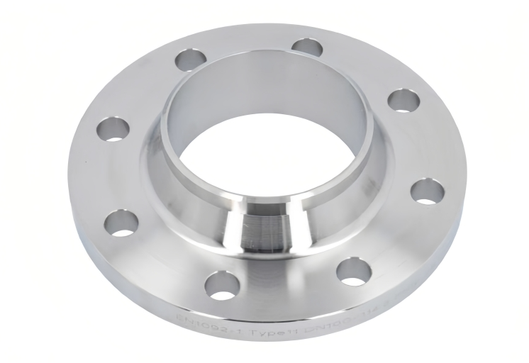 CNC machining of flanges