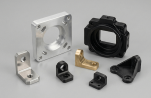 Custom CNC Machining of Aluminum Brackets