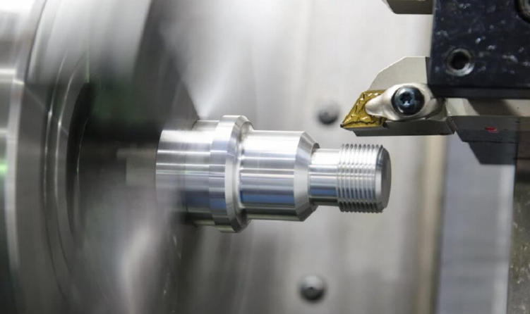 CNC machine machining 304 stainless steel kitchenware handle